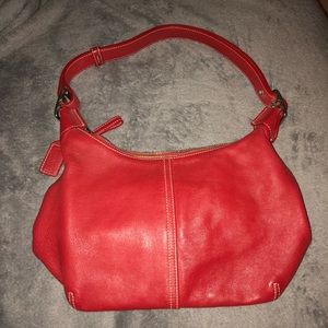 Red Coach Handbag